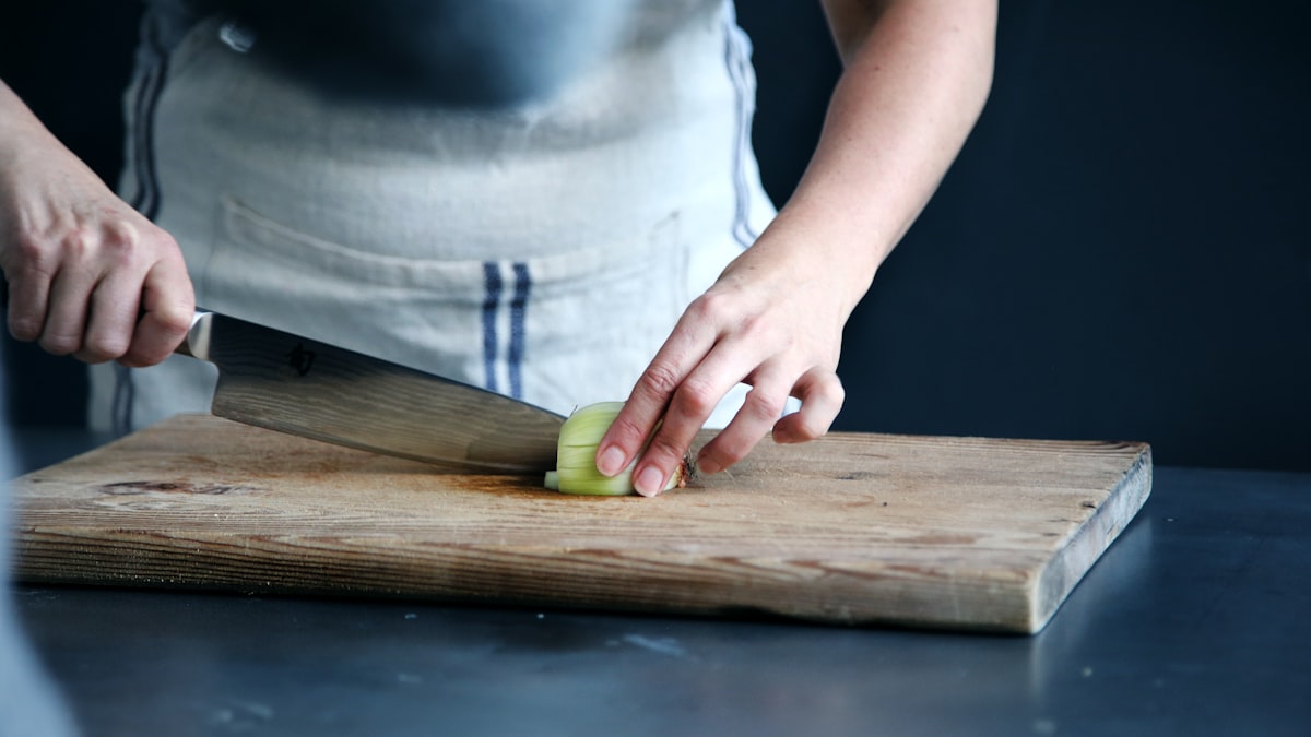 Professional cooking preparation